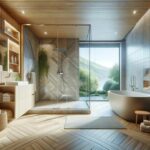 Begehbare Dusche mit Wanne: Praktische Lösung für modernes Bad-Design