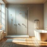 Begehbare Dusche mit Wanne: Moderne Kombination für mehr Komfort im Bad